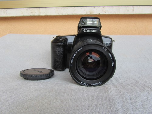 Canon eos 1000 sigma zoom - f, +