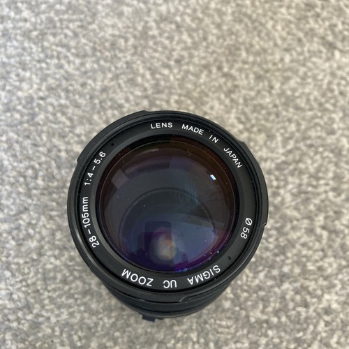 Sigma obiettivo zoom 105 - sigma, uc